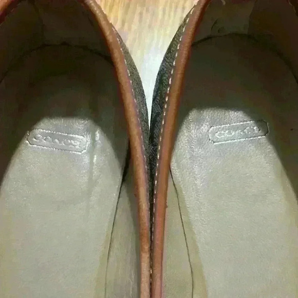 Coach Kathryn C Logo Ballet Kitten Heal Women’s Shoes Size 7.5 - Picture 6 of 14